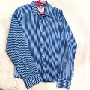 Abercrombie & Fitch Blue Stripped Shirt